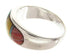 Multicolor Inlay Jewelry Sterling Silver Ring Size 5-3/4 IS57886